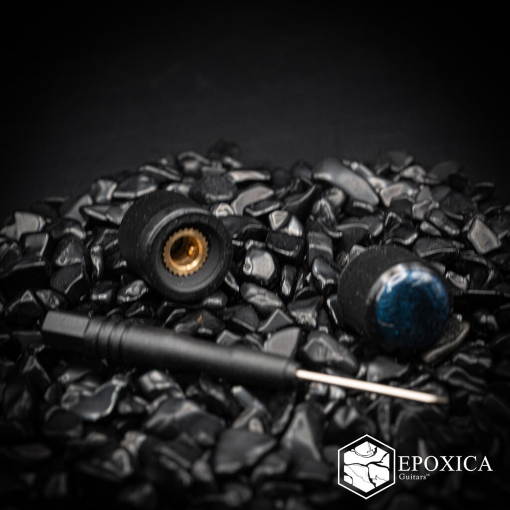 astral blue guitar knobs | coresight series