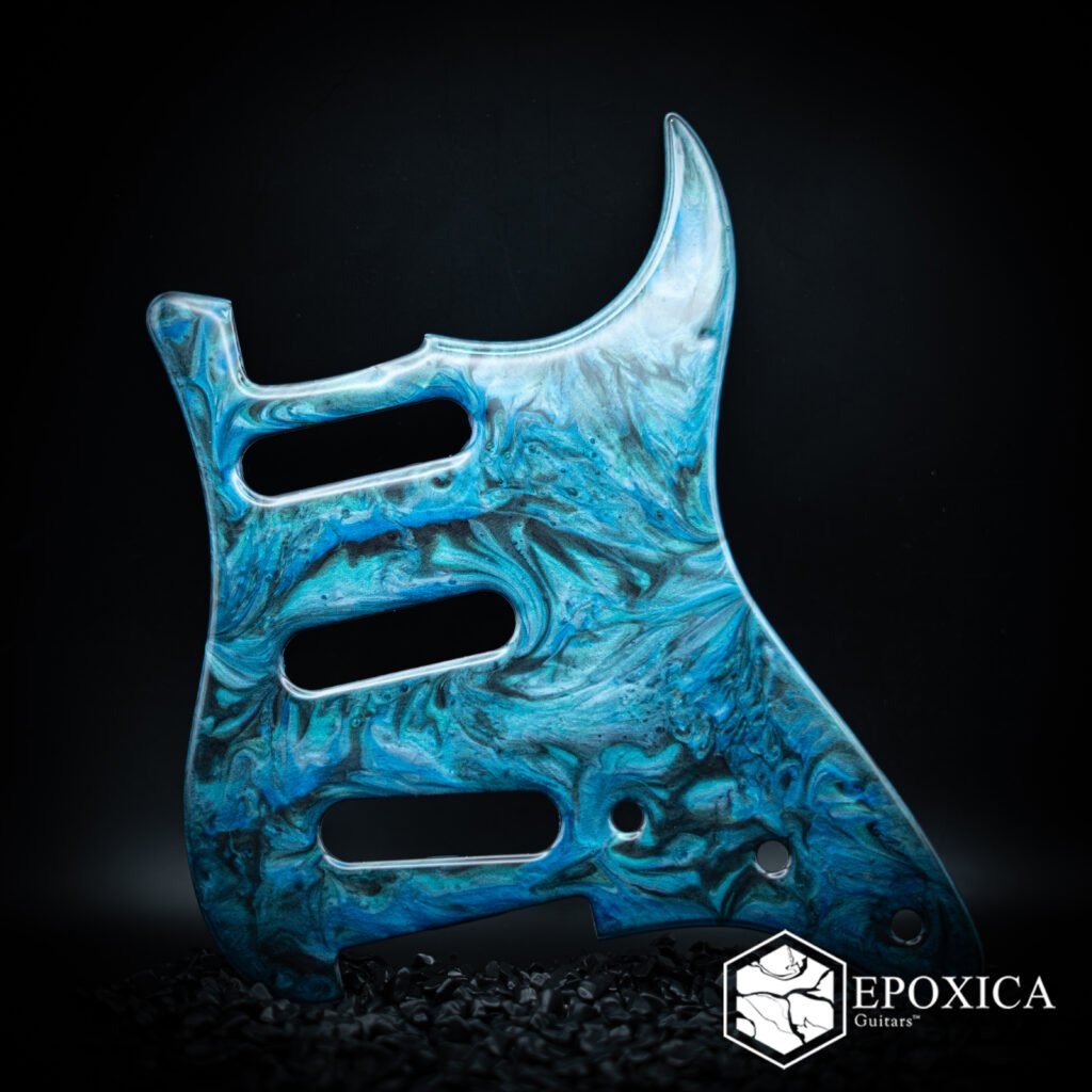onyx tempest epoxy resin pickguard (copy)