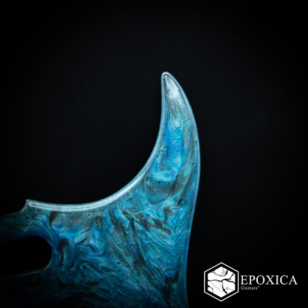 onyx tempest epoxy resin pickguard (copy)