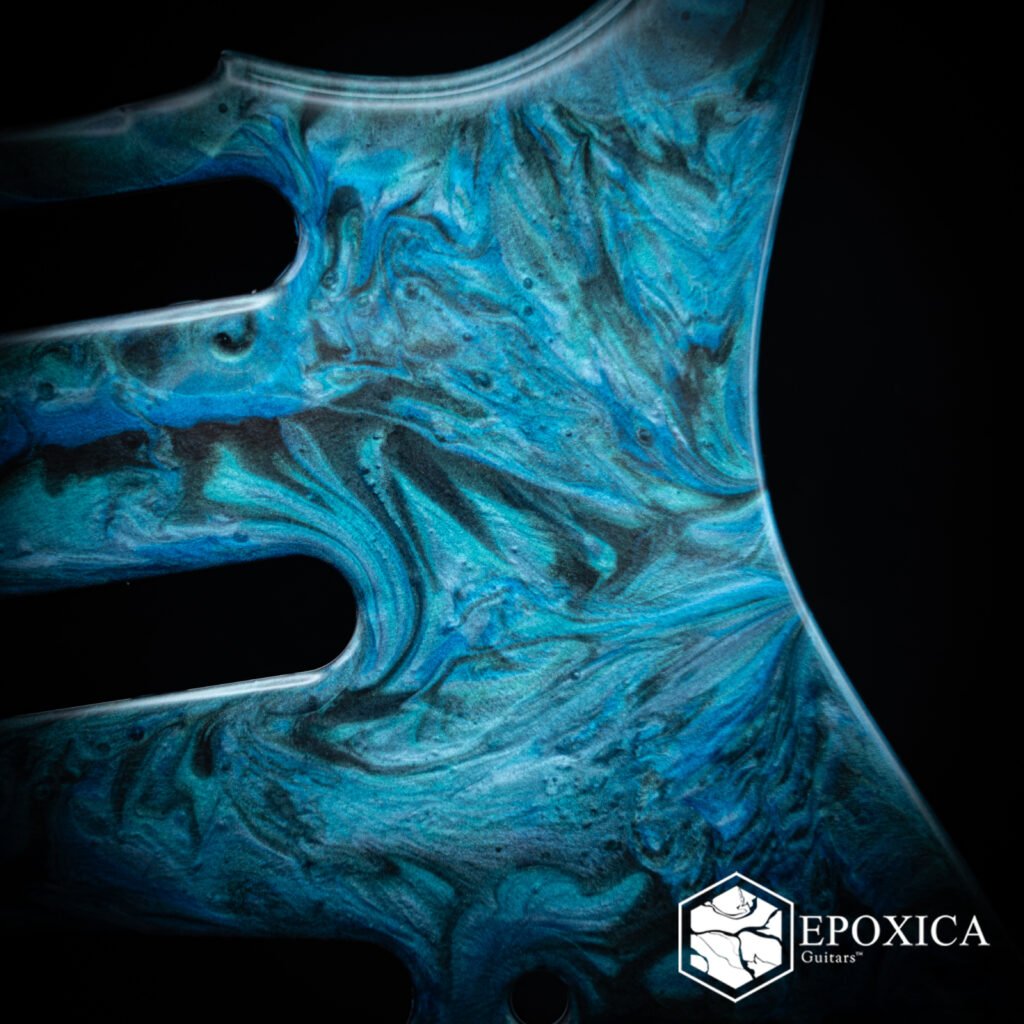 onyx tempest epoxy resin pickguard (copy)