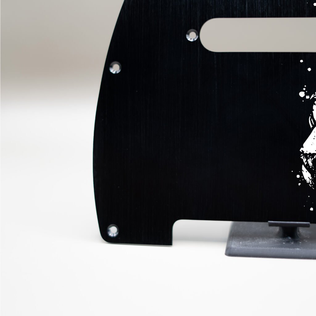 fallen grace metal telecaster pickguard
