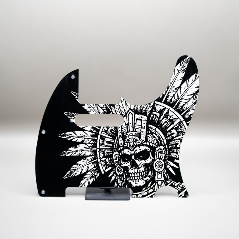 fallen grace metal telecaster pickguard