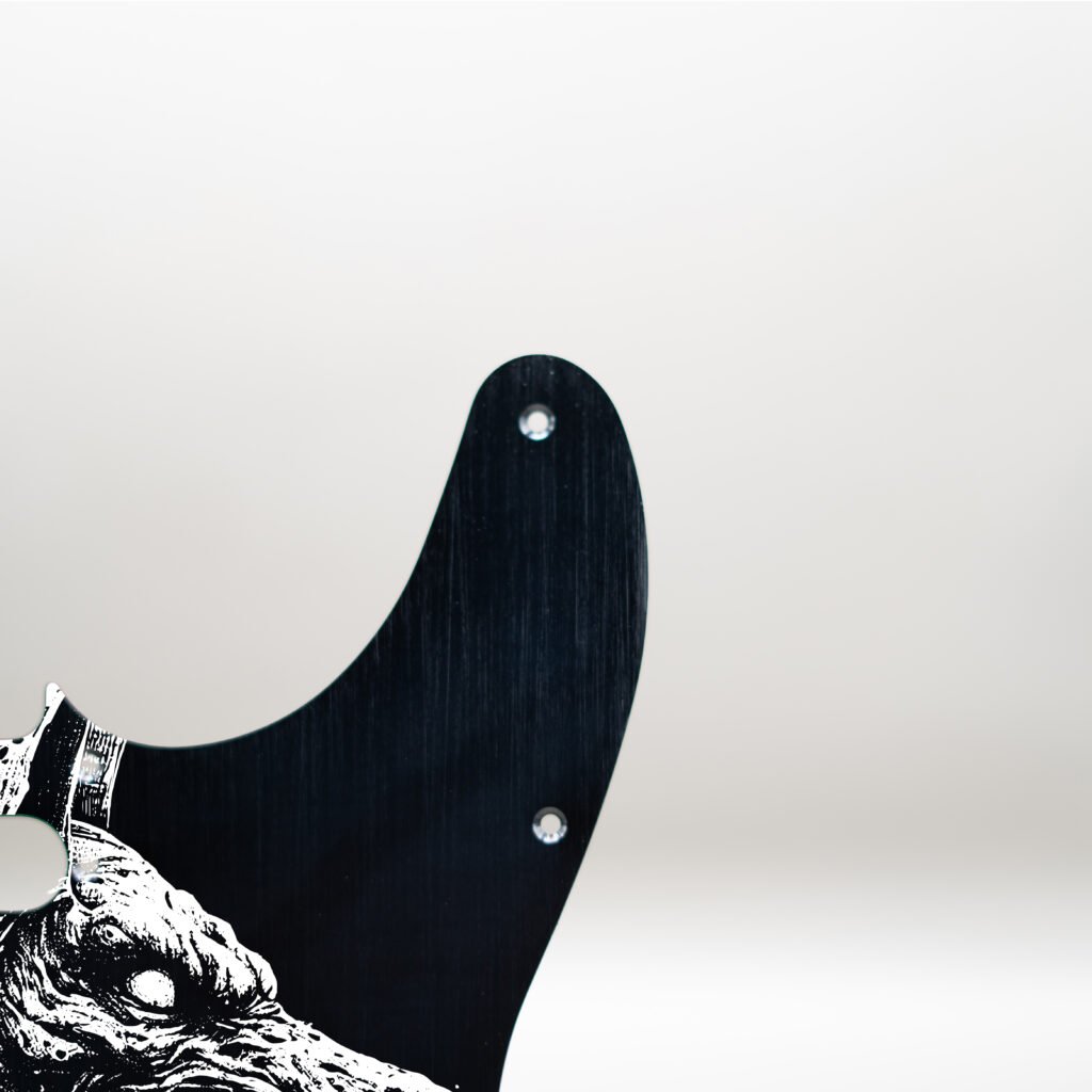 fallen grace metal telecaster pickguard