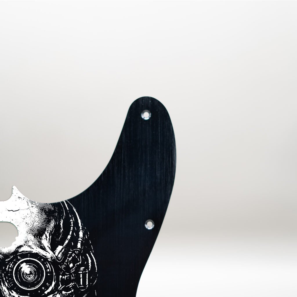 fallen grace metal telecaster pickguard