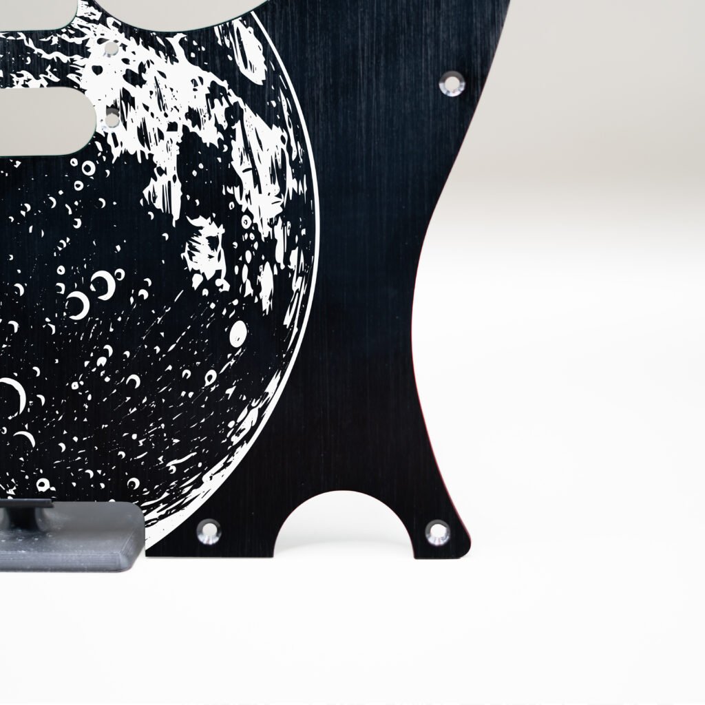 fallen grace metal telecaster pickguard