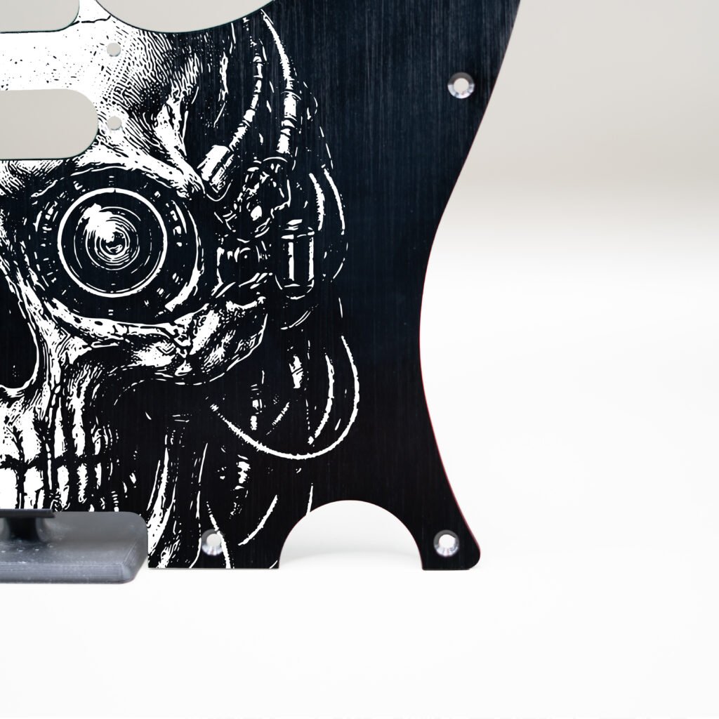 fallen grace metal telecaster pickguard
