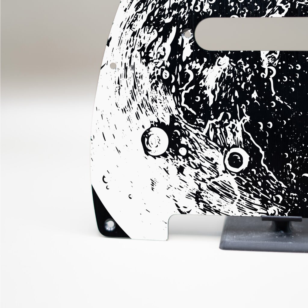 fallen grace metal telecaster pickguard