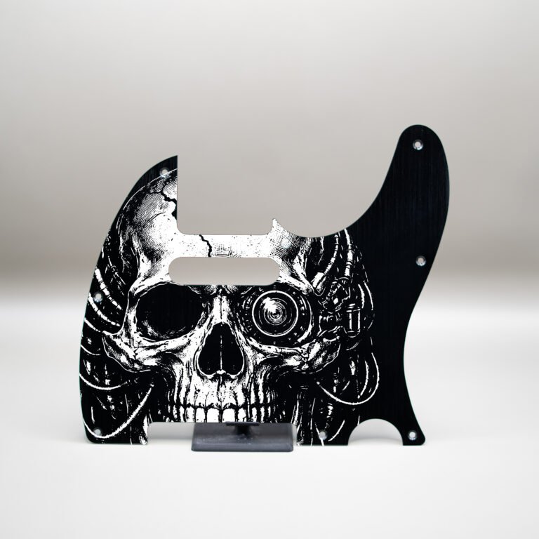 fallen grace metal telecaster pickguard