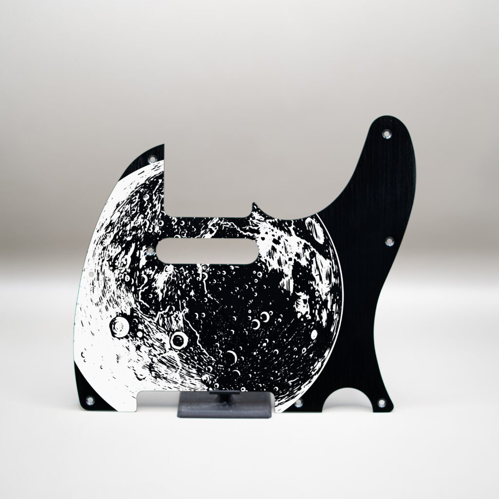 fallen grace metal telecaster pickguard