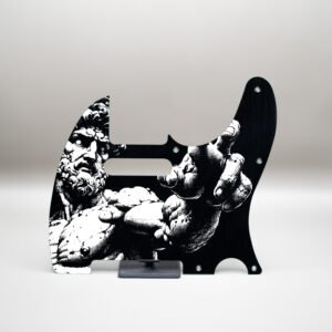 fallen grace metal telecaster pickguard
