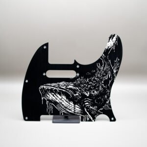 fallen grace metal telecaster pickguard