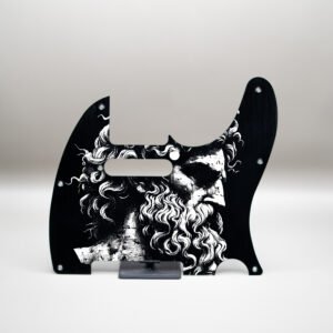 fallen grace metal telecaster pickguard