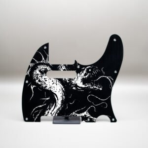 fallen grace metal telecaster pickguard