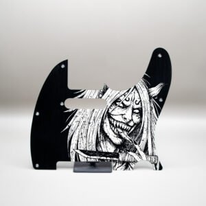 fallen grace metal telecaster pickguard